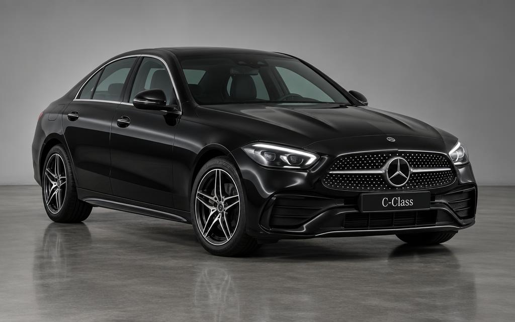 2022 Mercedes-Benz C 300 AMG Line in Obsidian black